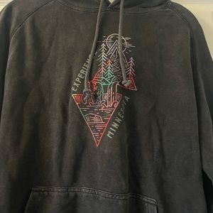 Black Minnesota hoodie